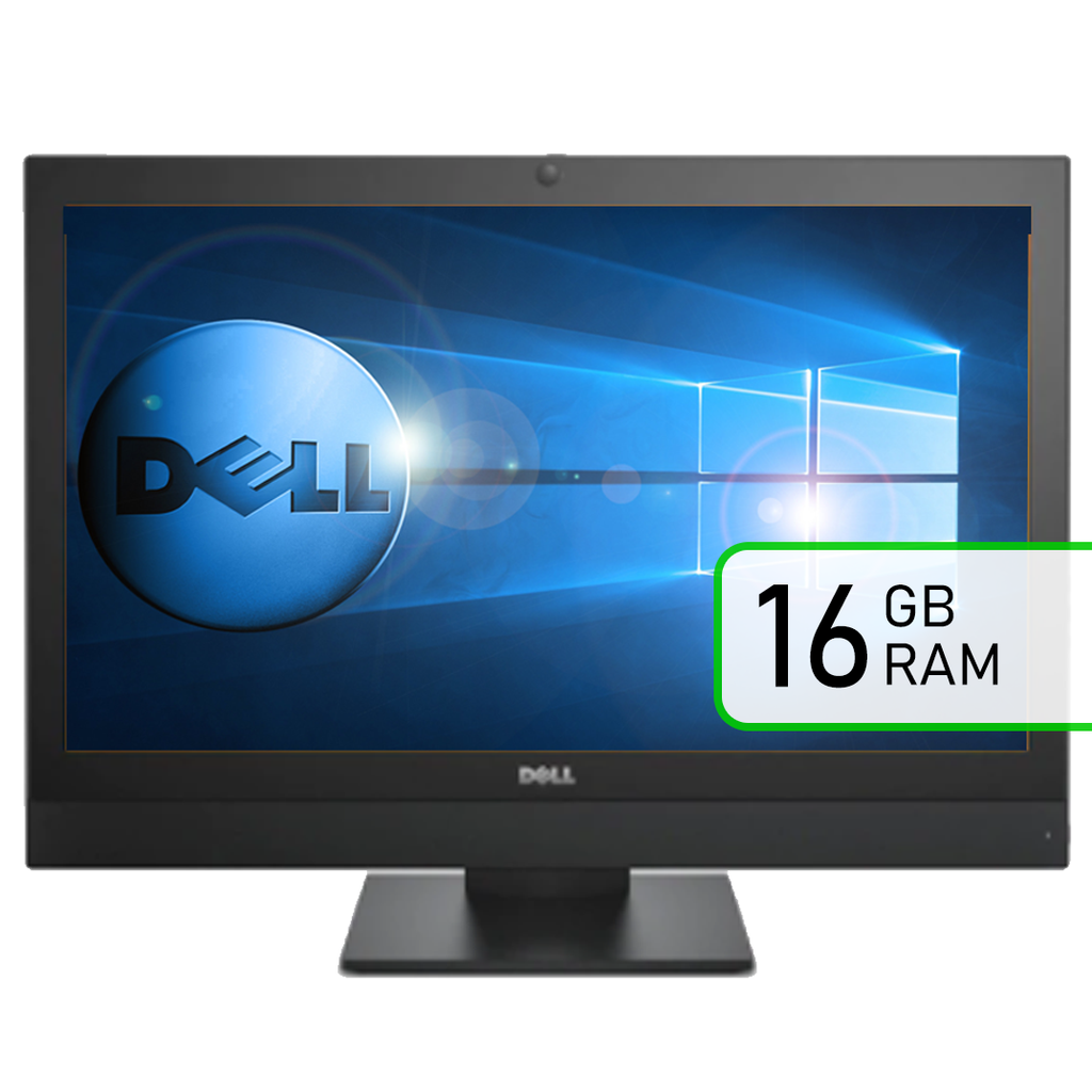 Dell Optiplex 7440 All-in-One Computer • Intel Quad Core i5-6500 @ 3.2 GHz  • 6th Gen • 16GB RAM • 480GB SSD • Windows 10 PRO 64 Bit • Webcam